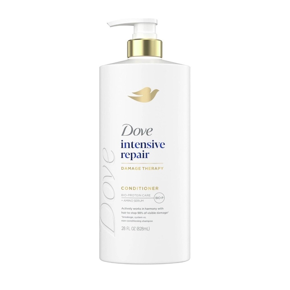 Dove Conditioner Intensive Repair for Damaged 28 Fl Oz (Pack of 1), White